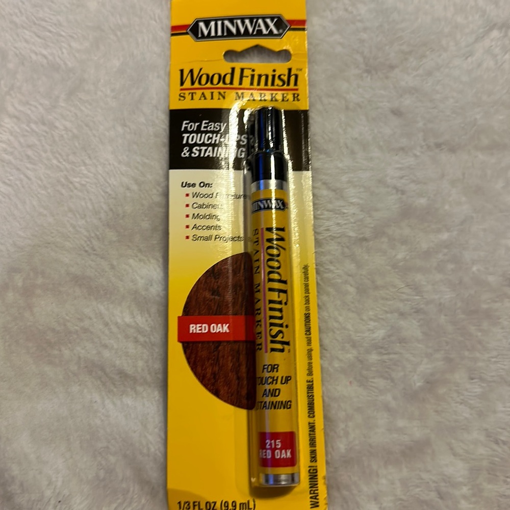 NEW IN PACKAGE MINWAX RED OAK WOOD FINISH STAIN MARKER